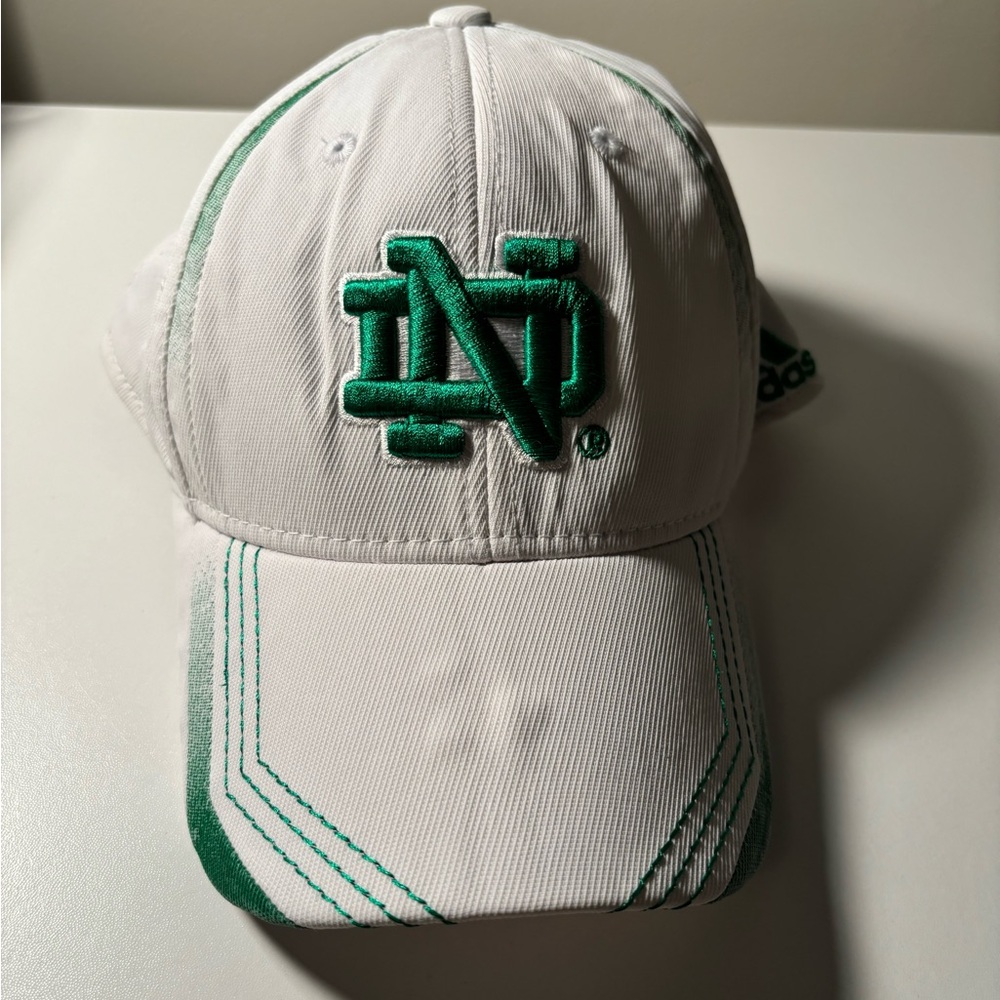 White Notre Dame Hat